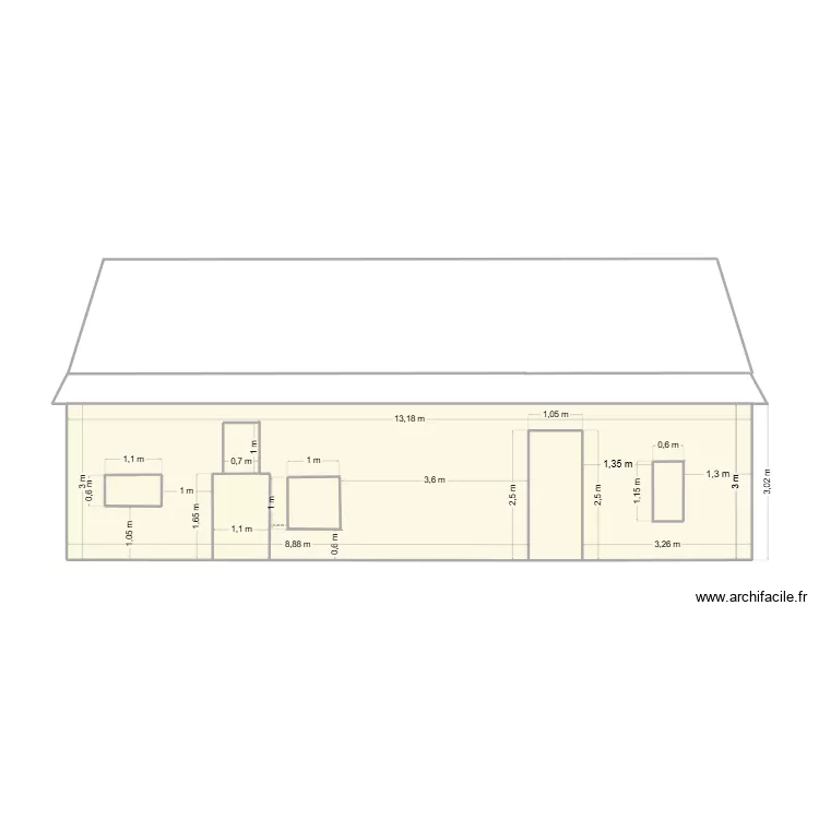 1-1. Plan de 2 et 40 m² 1-1. Plan de 2 et 40 m²