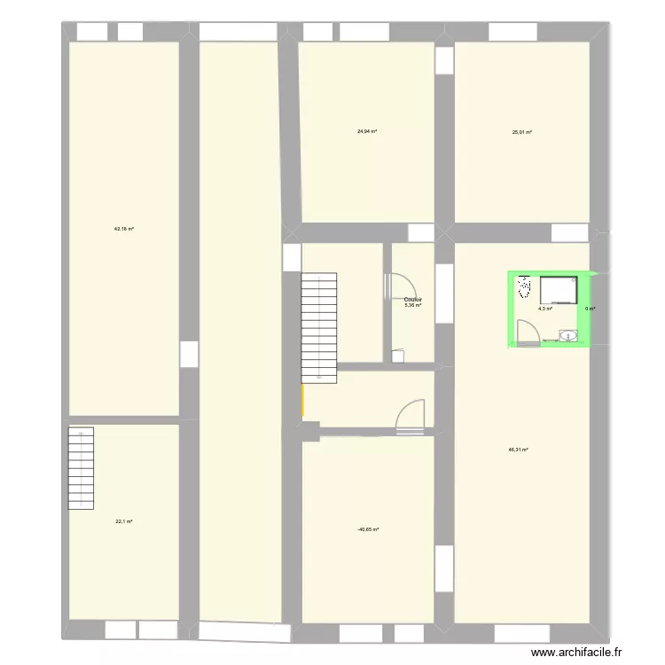 BOUVERET 0 Idée 3. Plan de 9 et 196 m² BOUVERET 0 Idée 3. Plan de 9 et 196 m²
