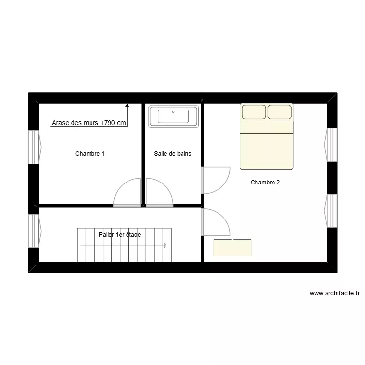 GAYET. Plan de 11 et 123 m² GAYET. Plan de 11 et 123 m²