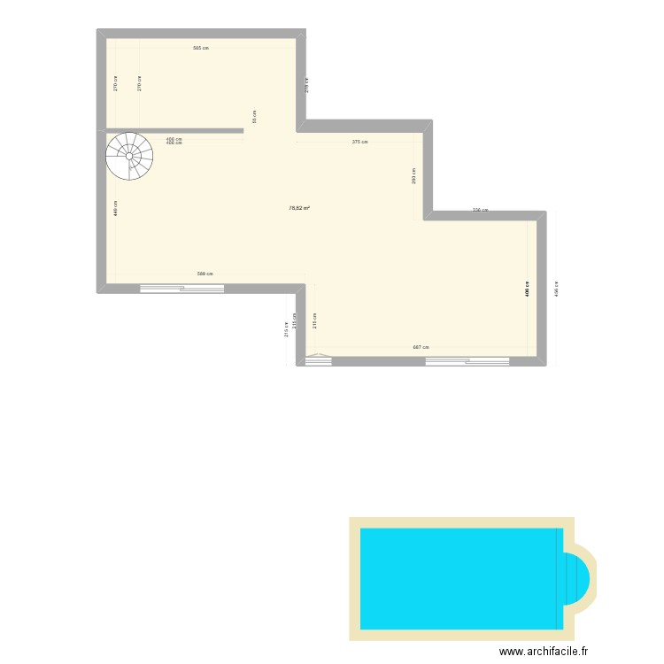 VILLA MOUGINS PROJET R+1 bis 23.01. Plan de 0 pièce et 0 m2