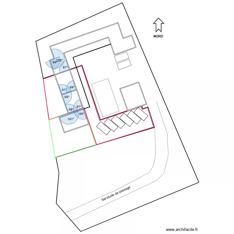 Saint Cl&eacute;ment de Riviere pour cotations. Plan de 
