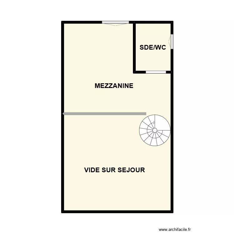 MANGIN 1 ER. Plan de 