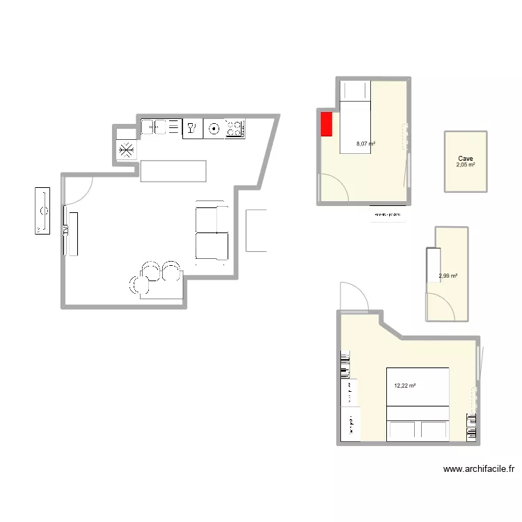 Maison. Plan de Maison. Plan de