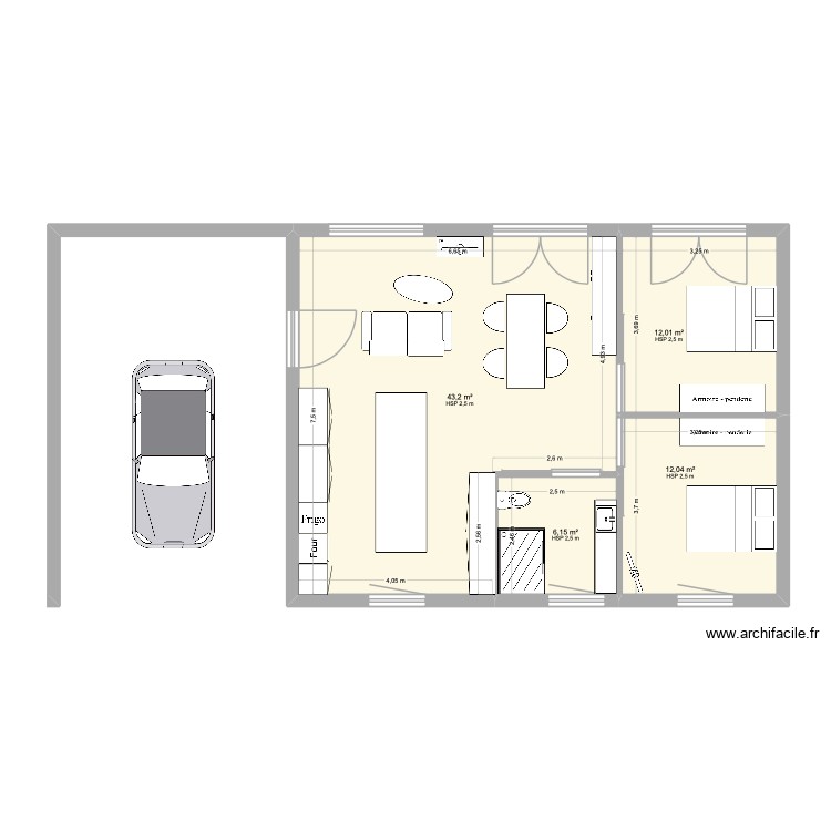 Maison St Viaud. Plan de 0 pièce et 0 m2