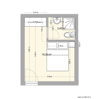 V1 chambre maison accueil Klara