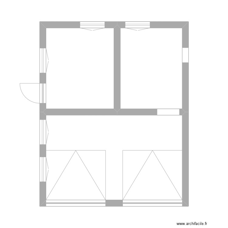 GARAGE BONNE. Plan de 0 pièce et 0 m2