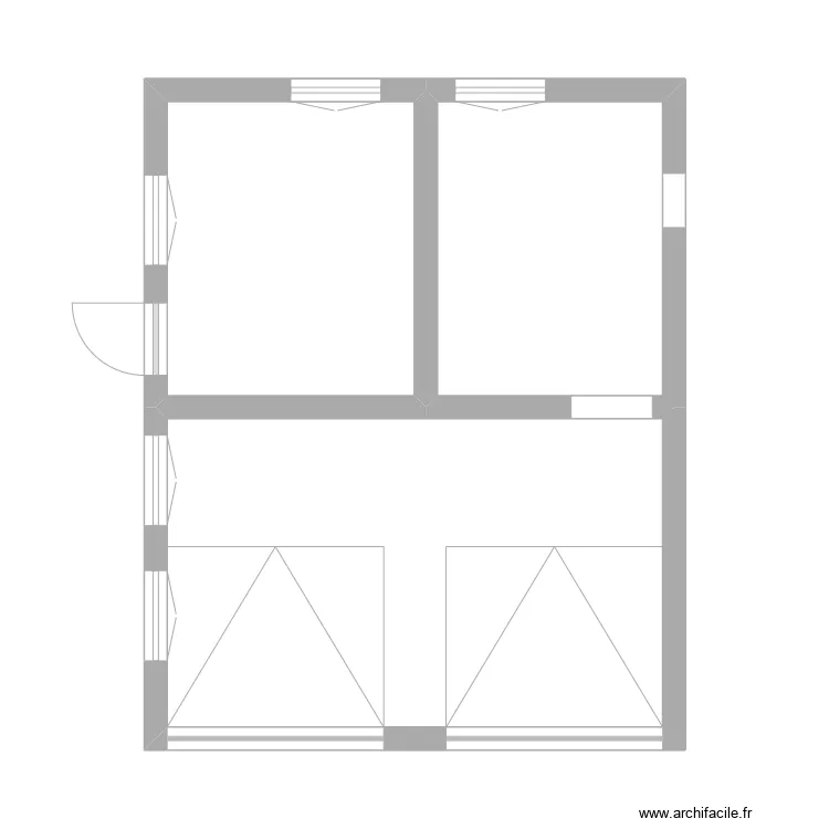 GARAGE BONNE. Plan de 