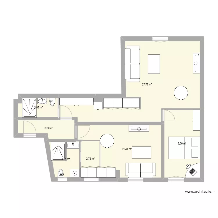 vernier F2+STUDIO MEZZ. Plan de vernier F2+STUDIO MEZZ. Plan de