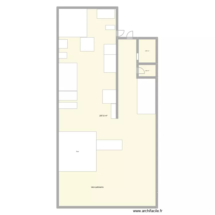 labo. Plan de 3 et 298 m² labo. Plan de 3 et 298 m²