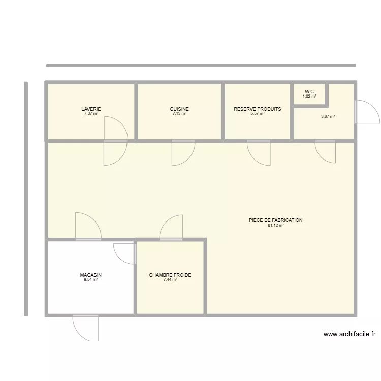 LABO TRAITEUR JPG. Plan de 