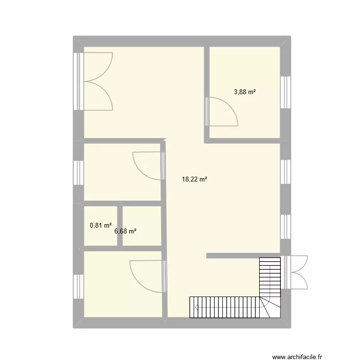 sidi mall. Plan de 4  et 30 m²