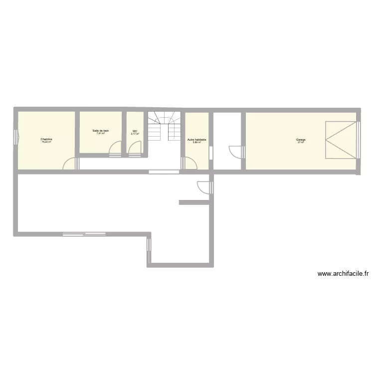 Maison St Cyr RDC 885 000&euro;. Plan de 5  et 58 m²