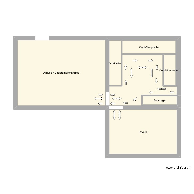 laboratoire. Plan de 0 pièce et 0 m2