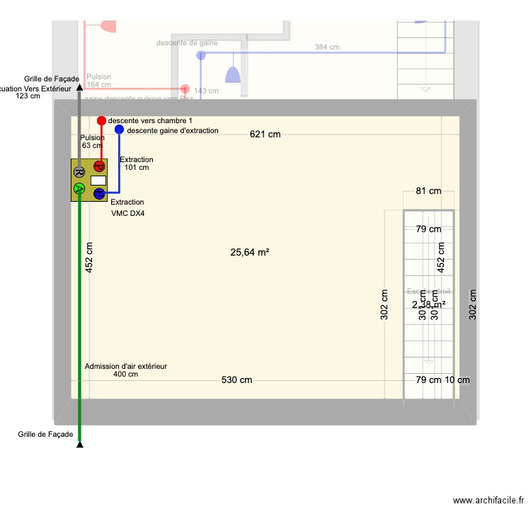 RUSSELLO. Plan de 6 pièces et 189 m2