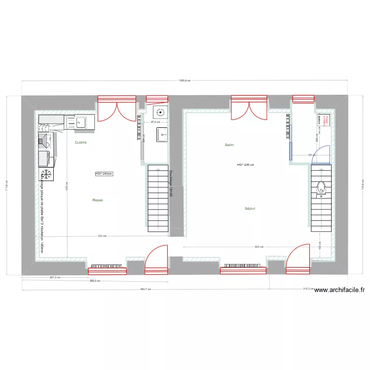 Location Maguy 01A. Plan de 