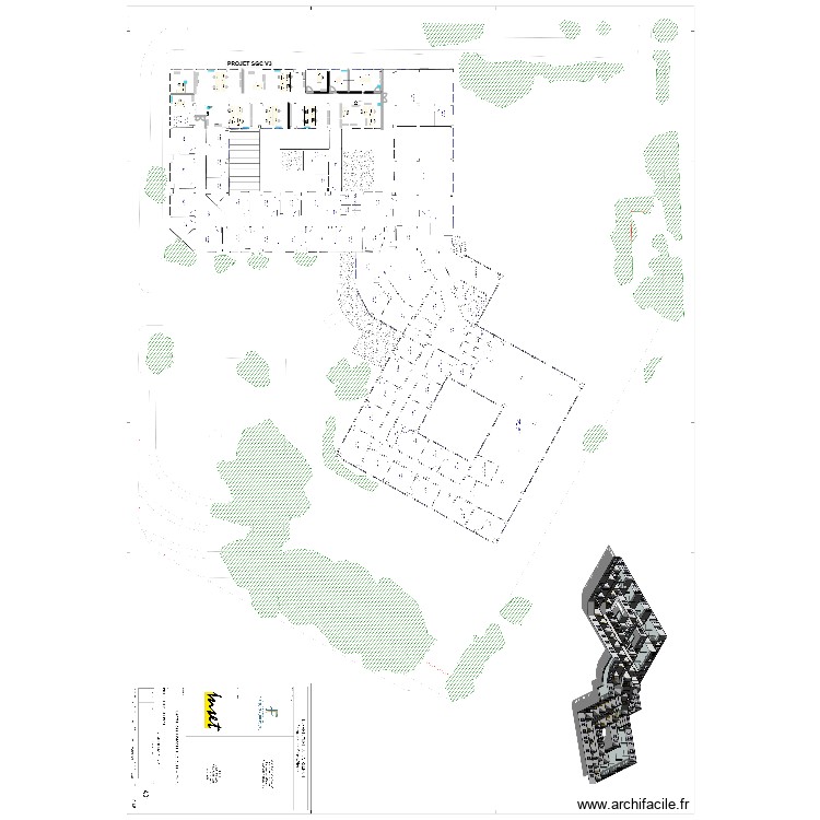 Projet SGC St Pierre. Plan de 0 pièce et 0 m2