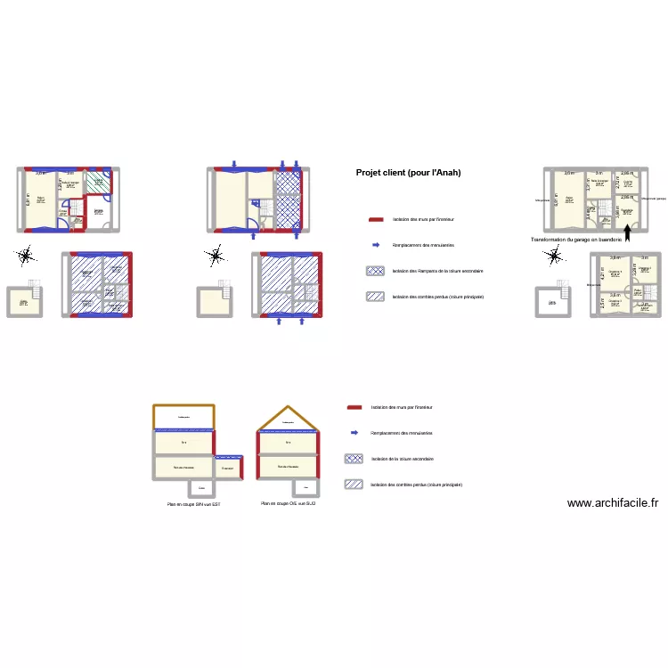 Deregniaux etape 1. Plan de 
