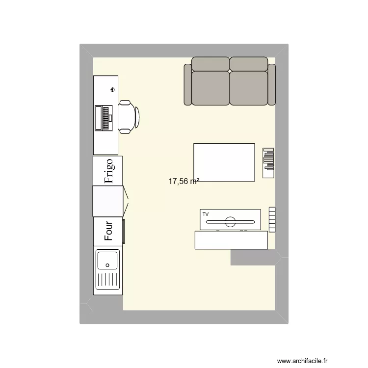 idée 1. Plan de 1 et 18 m² idée 1. Plan de 1 et 18 m²