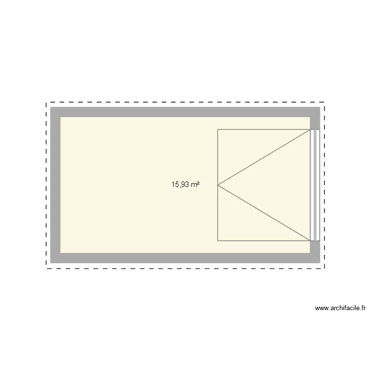 Garage1. Plan de 1 et 16 m² Garage1. Plan de 1 et 16 m²