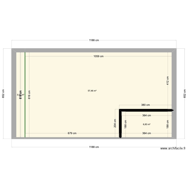 hauteurs. Plan de 0 pièce et 0 m2
