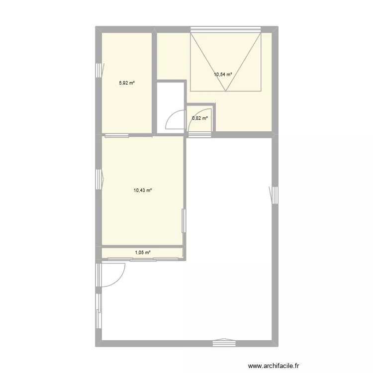 villar t1. Plan de 5 et 29 m² villar t1. Plan de 5 et 29 m²