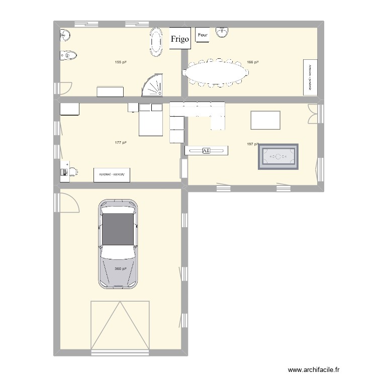 Maison 2. Plan de 0 pièce et 0 m2
