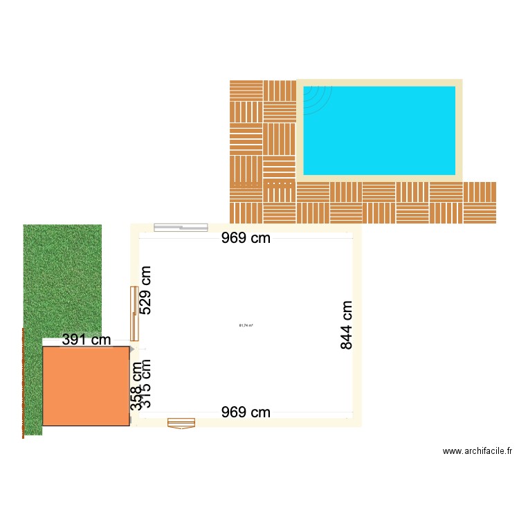 Home. Plan de 0 pièce et 0 m2