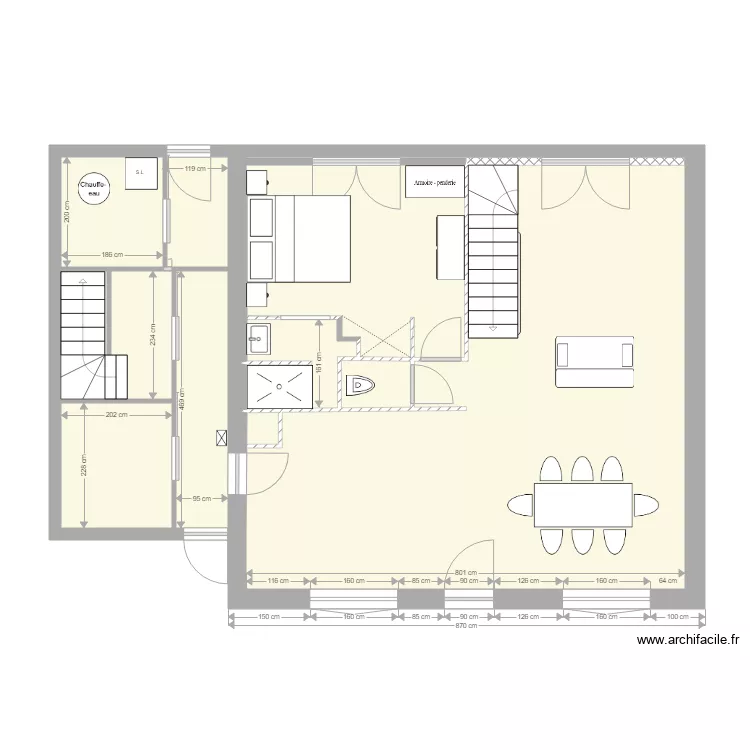 maison bas sans ext. Plan de maison bas sans ext. Plan de