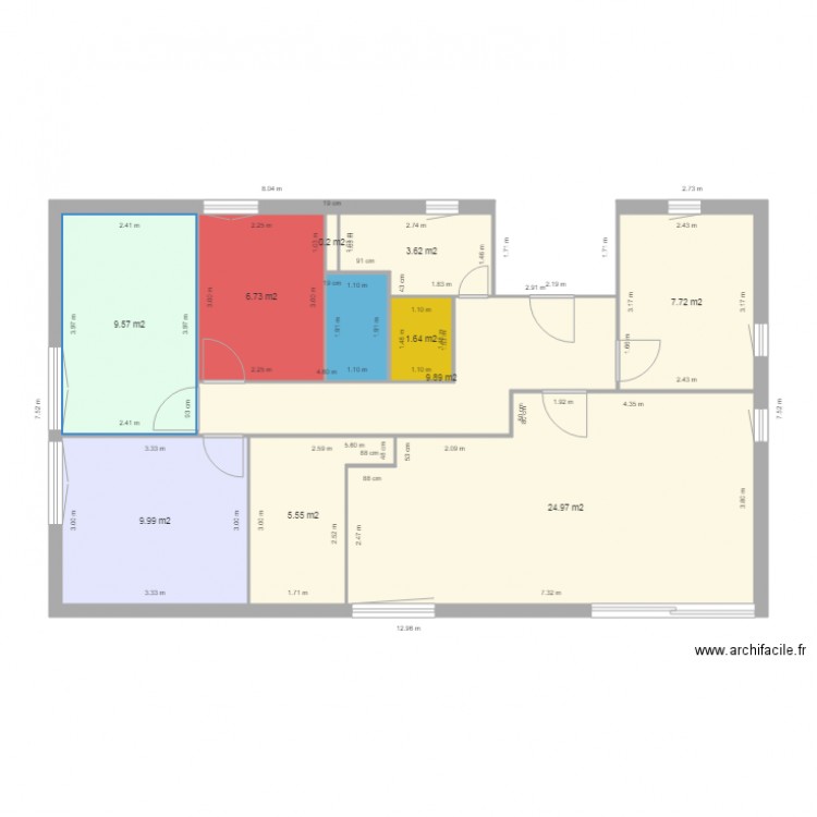 Maison Neully. Plan de 0 pièce et 0 m2