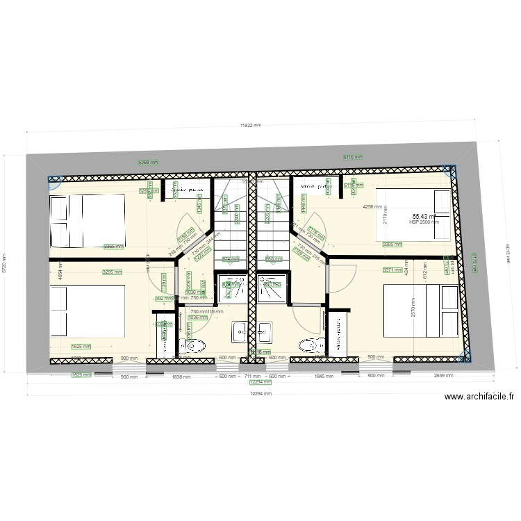 SCI sureau 5. Plan de 0 pièce et 0 m2