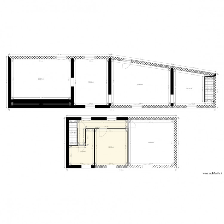 poncet. Plan de 0 pièce et 0 m2