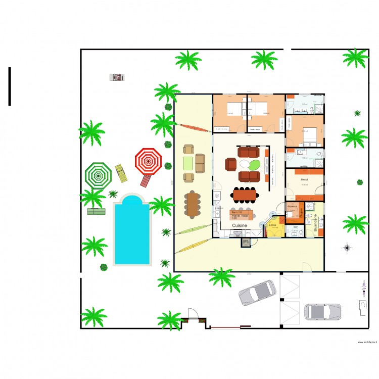 CASA3 PARACURU. Plan de 0 pièce et 0 m2