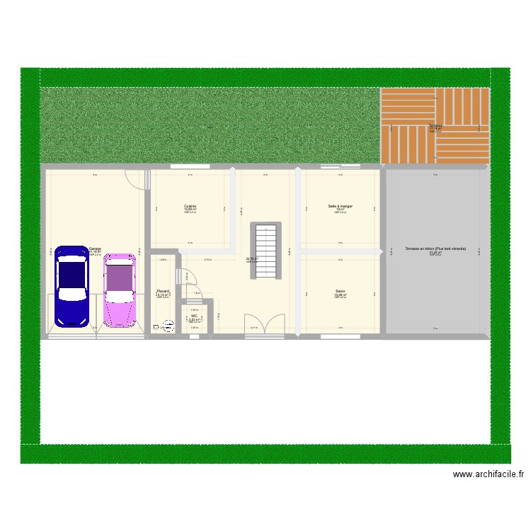Projet Maison. Plan de 0 pièce et 0 m2