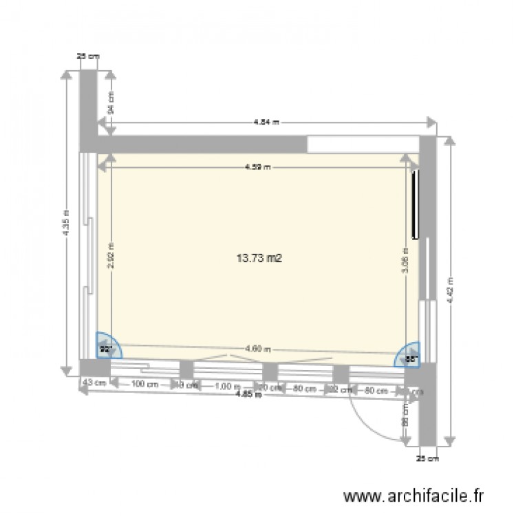 Agrandissement Chauffour 2. Plan de 0 pièce et 0 m2