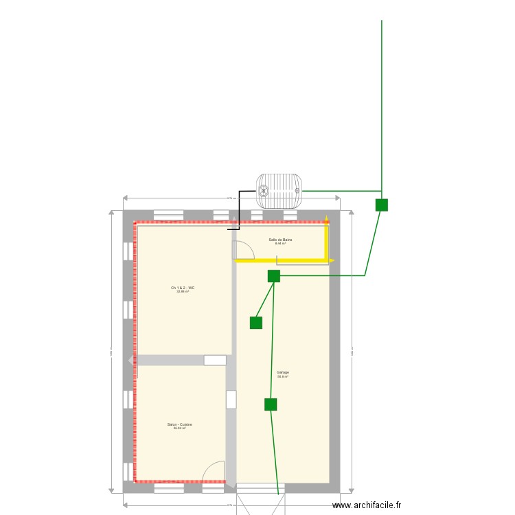 Evac. Plan de 0 pièce et 0 m2