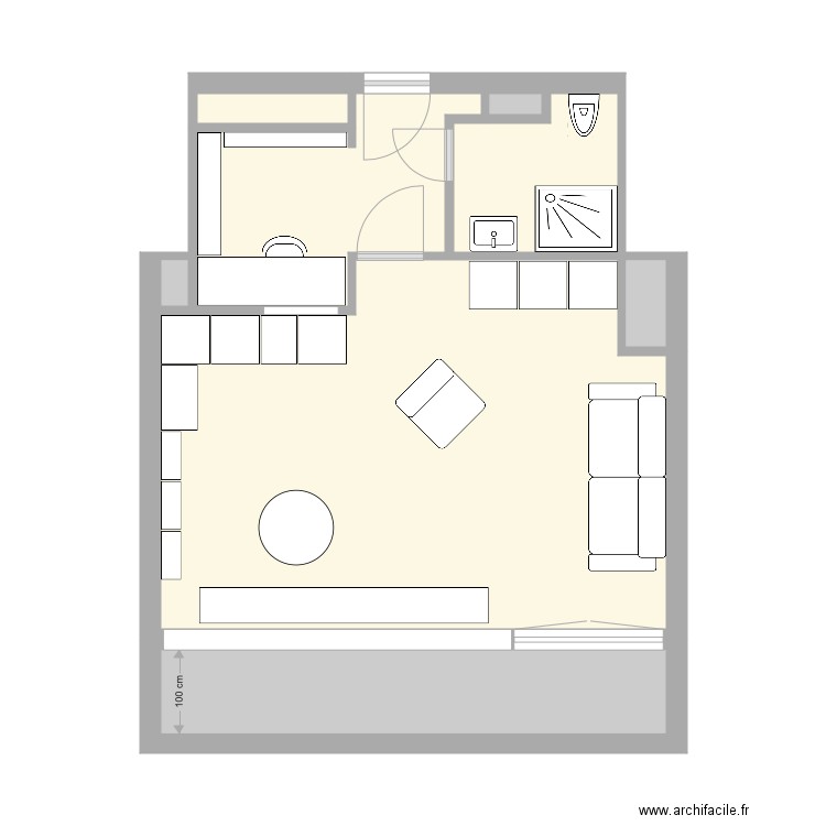 Sterrenlaan 5  sous lit. Plan de 0 pièce et 0 m2