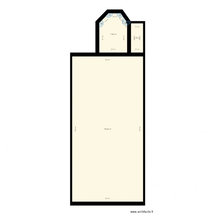 castr. Plan de 0 pièce et 0 m2