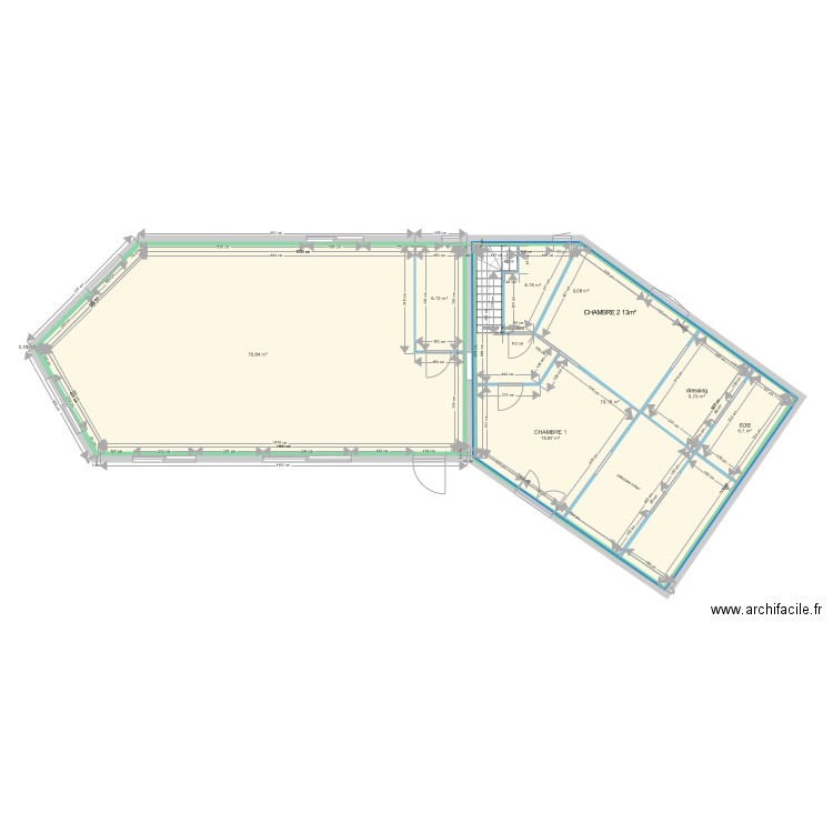 plan maison. Plan de 0 pièce et 0 m2