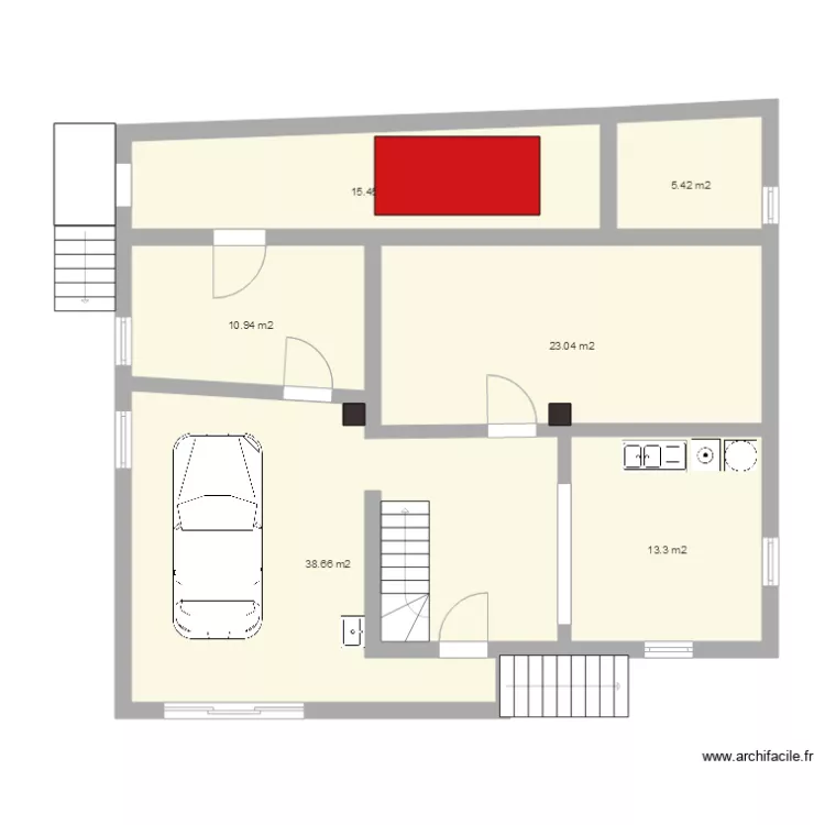 Maison cave Origine Parents. Plan de Maison cave Origine Parents. Plan de
