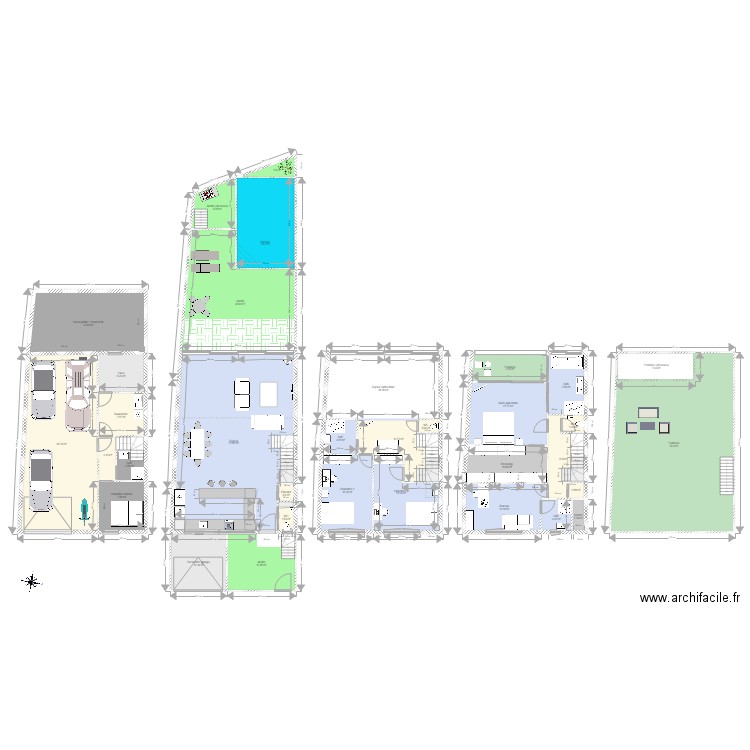Rdc224. Plan de 0 pièce et 0 m2