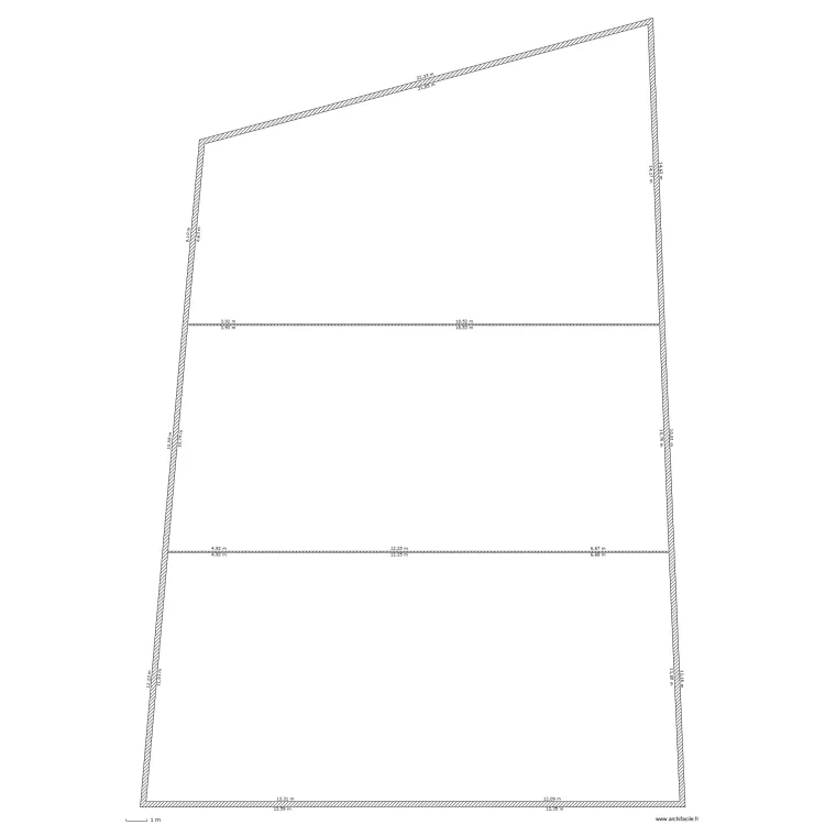 terrain. Plan de terrain. Plan de