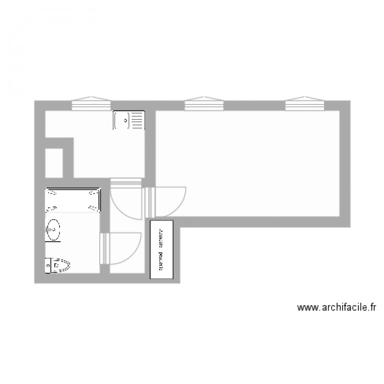 PLAN 4 VILLA GAUDELET. Plan de 0 pièce et 0 m2