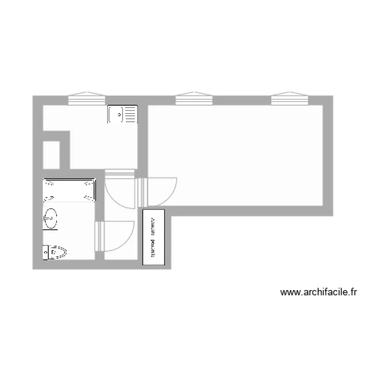 PLAN 4 VILLA GAUDELET. Plan de 