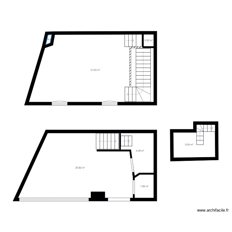 LE PETIT CHALET MONTREUIL. Plan de 