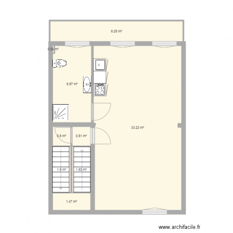 1STE VERDIPING STUDIO  4010m . Plan de 0 pièce et 0 m2