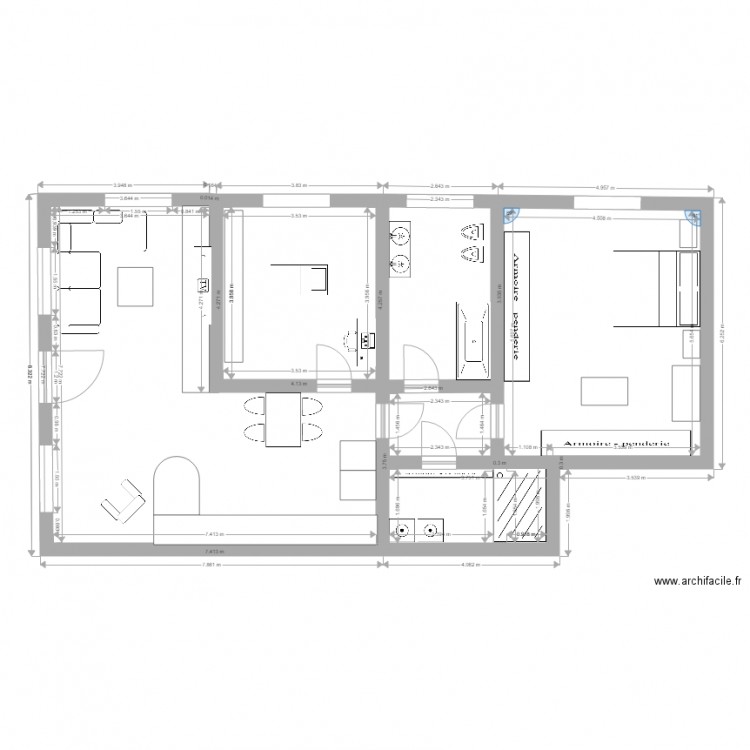 cecilia e andrea sin. Plan de 0 pièce et 0 m2