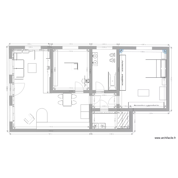 cecilia e andrea sin. Plan de 
