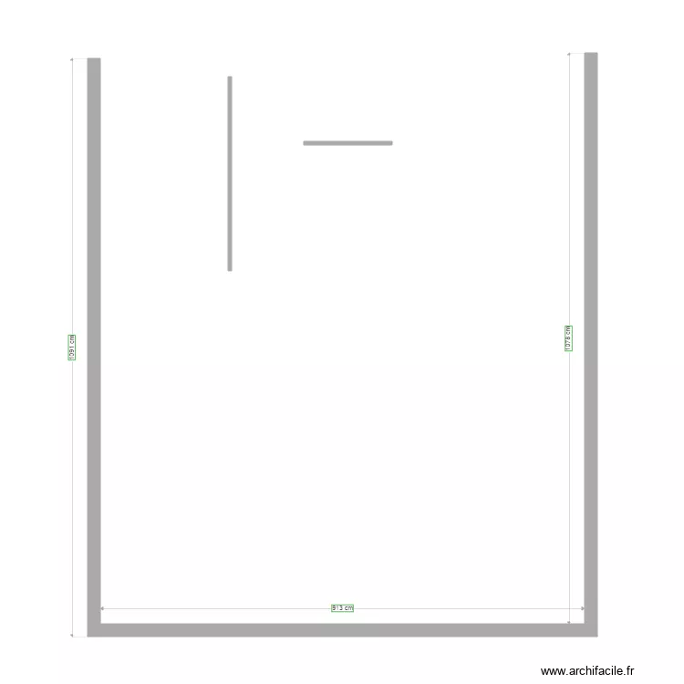 1er &eacute;tage. Plan de 