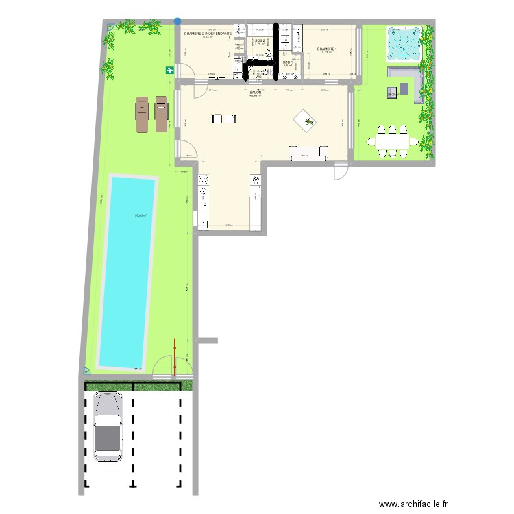 STUDIO TER. Plan de 8 pièces et 190 m2