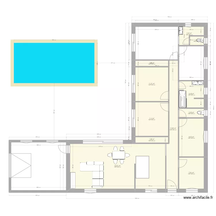 chapelle. Plan de chapelle. Plan de